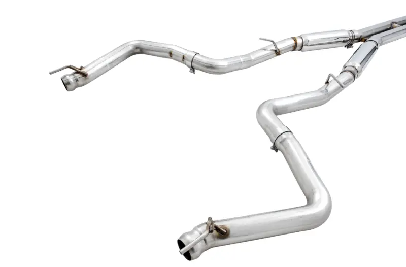 Awe Track Cat-Back Exhaust Uses Oe Tips For 15-23 Dodge Challenger 6.4L/6.2L Sc 1