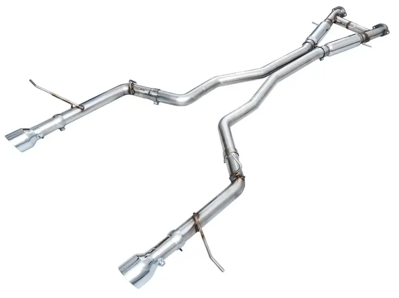 Awe Track Cat-Back Exhaust W/ 5" Chrome Tips For 2018-2024 Dodge Durango Srt/Hellcat 1