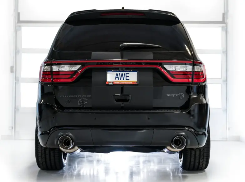 Awe Track Cat-Back Exhaust W/ 5" Chrome Tips For 2018-2024 Dodge Durango Srt/Hellcat 2