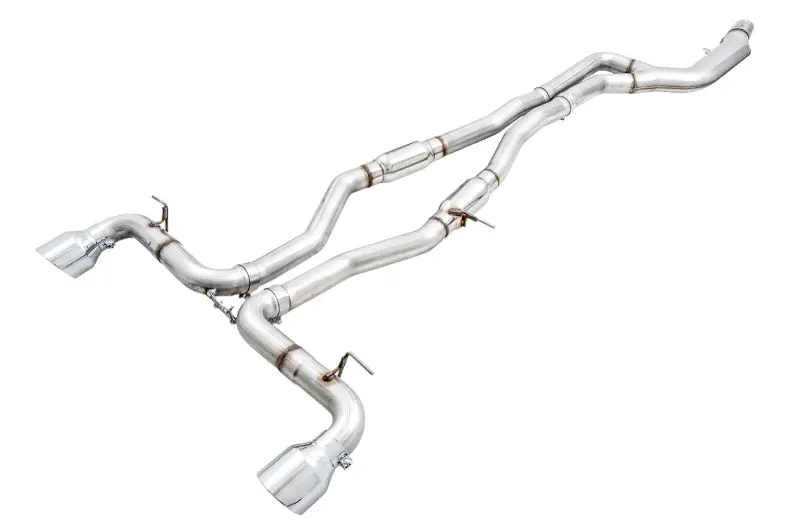 Awe Track Cat-Back Exhaust W/ 5" Chrome Tips For 2020-2026 Toyota Gr Supra 3.0L 1