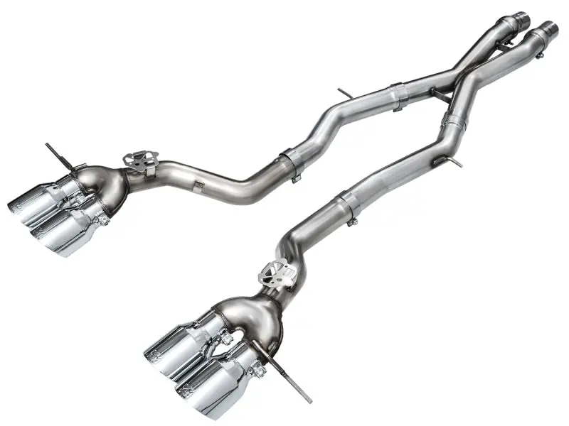 Awe Track Edition 3” Cat-Back Exhaust W/ Chrome Tips For 2023-2025 Bmw G87 M2 1