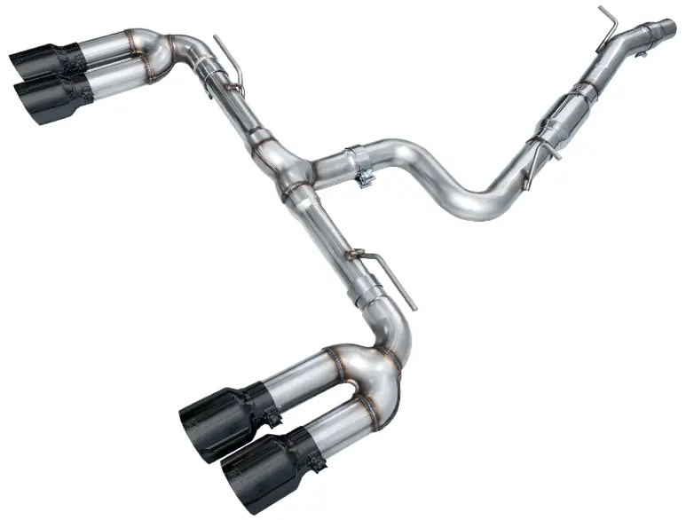 Awe Track Edition Cat-Back Exhaust W/ 4.5” Black Tips For 22-24 Audi S3 2.0L 8Y 1