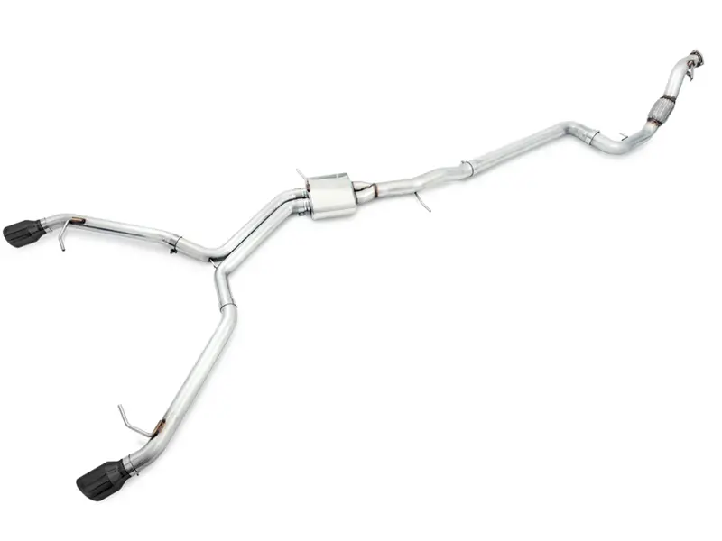 Awe Track Edition Cat-Back Exhaust W/ 4” Black Tips For 17-18 Audi A4 2.0L 1