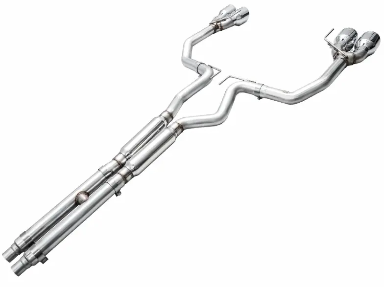 Awe Track Edition Cat-Back Exhaust W/ 5" Chrome Tips For 24-25 Ford Mustang Dark Horse 5.0L 2