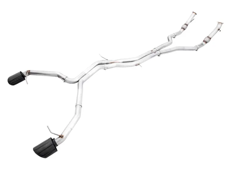 Awe Track Edition Cat-Back Exhaust W/ Black Tips For 21-24 Audi Rs5 Sportback 1
