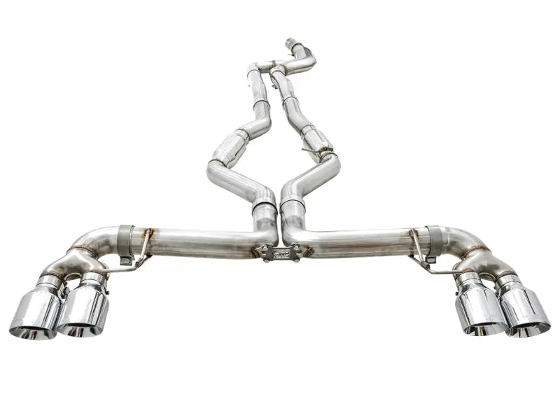 Awe Track Edition Cat-Back Exhaust W/ Chrome Tips For 2020-2025 Bmw M340i/M440i 2