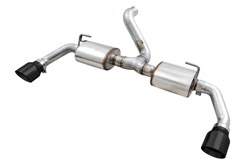 Awe Tread Edition Axleback Exhaust W/ Blk Tips For 18-25 Jeep Wrangler 2.0T/3.6L 1