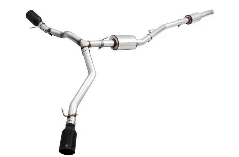 Awe Tread Edition Cat-Back Exhaust W/ Blk Tips For 2020-2024 Jeep Gladiator 3.6L 1