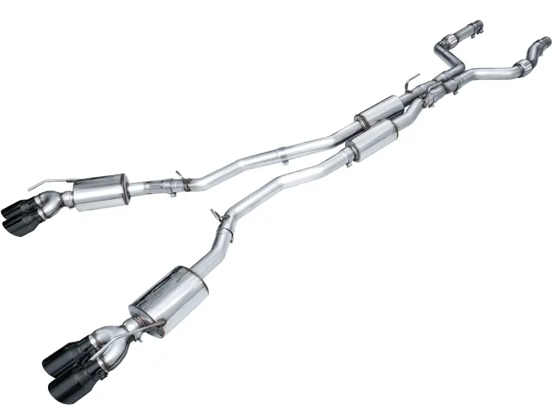 Awe Tuning Touring Edition Exhaust W/ Black Tips For 20–24 Ford Explorer St 3.0L 1