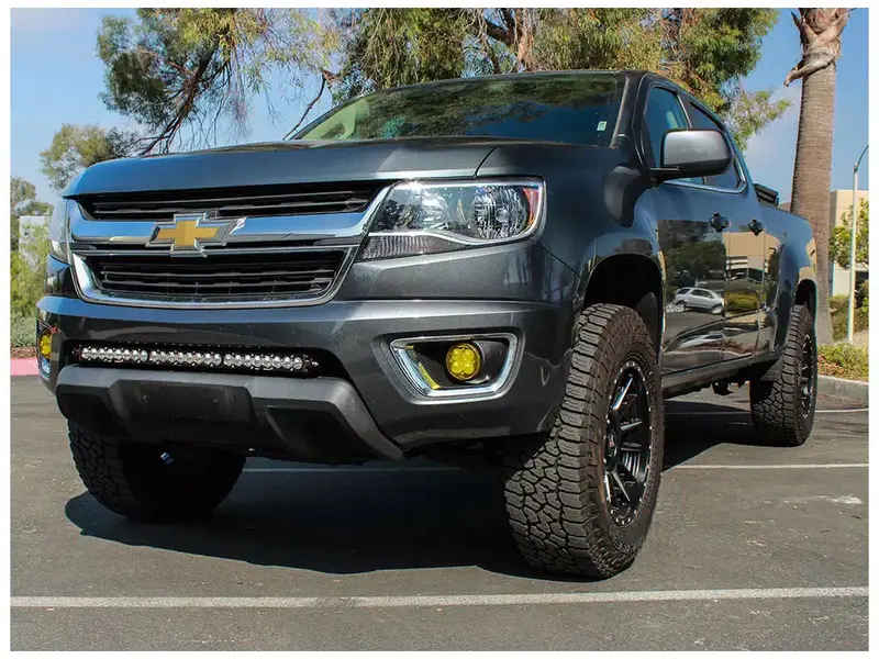 Baja Design Squadron Fog Light Mounting Kit For 2015-2019 Chevrolet/Gmc Canyon/Colorado Sierra/Silverado 2500/3500 2