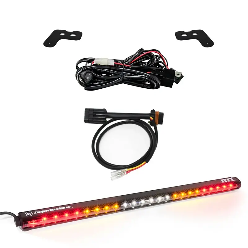 Baja Designs 30" Led Rear Brake Light Kit W/O Turn Signal For 20-22 Polaris Rzr 1