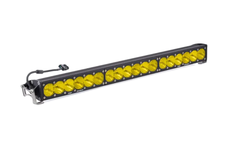Baja Designs 30" Onx6+ Amber Driving/Combo Light Bar W/ High/Low Wiring Harness 2