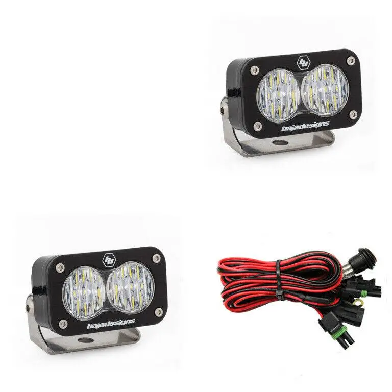 Baja Designs 487805 Led Light Pods Wide Cornering Pattern Pair S2 Pro Series 1
