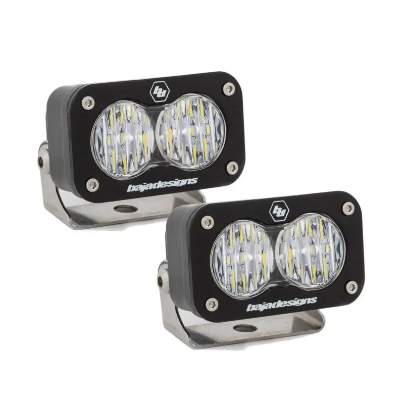 Baja Designs 487805 Led Light Pods Wide Cornering Pattern Pair S2 Pro Series 2