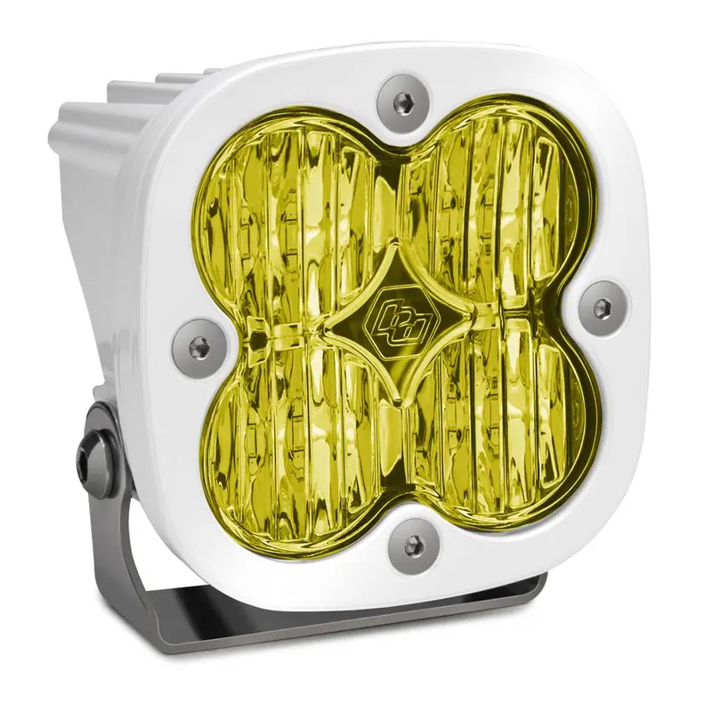 Baja Designs 550015Wt Squadron Sport White Led Light Pod - Wide Cornering, Amber 1