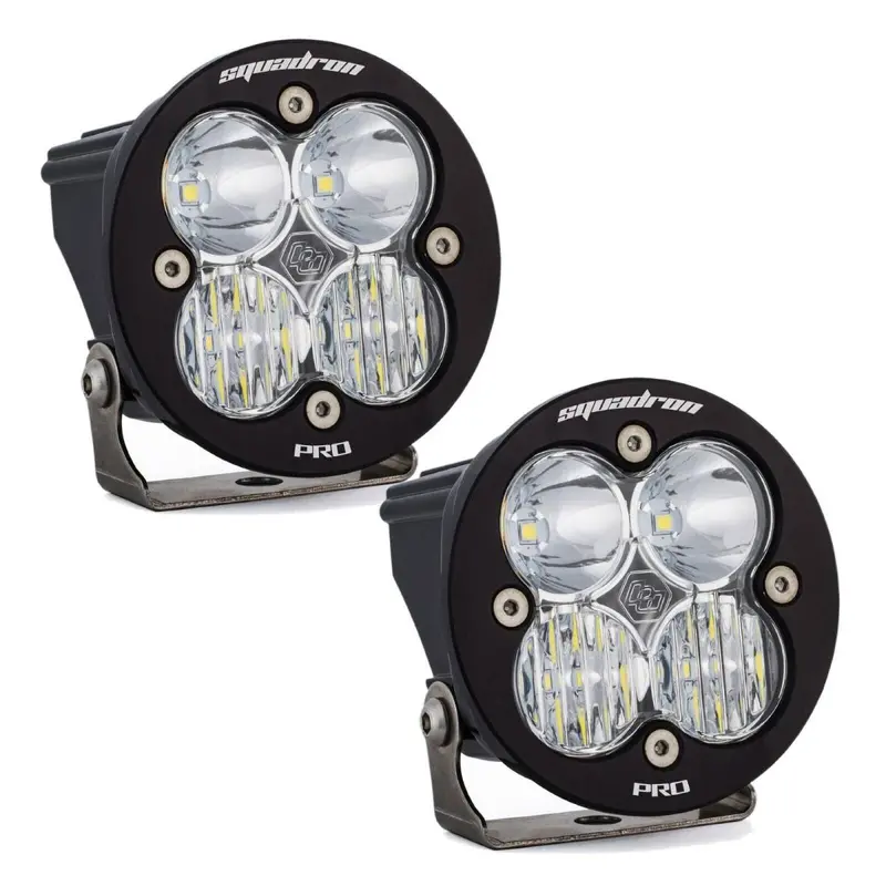 Baja Designs 597803 Led Light Pods Clear Lens Driving/Combo Pair Squadron R Pro 2