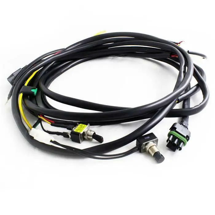 Baja Designs 640119 Onx6/Xl High Power Wire Harness With Toggle Switch/Dim Mode 1