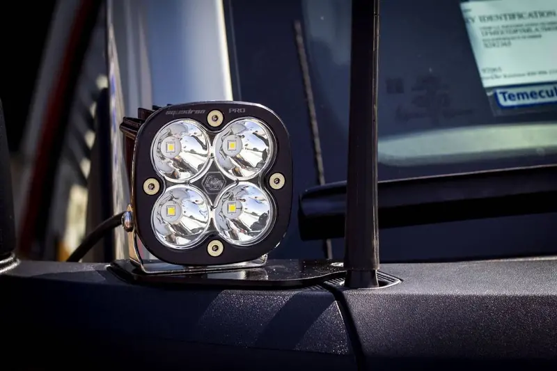 Baja Designs A-Pillar Xl Pro Spot Led Kit With Toggle Switch For 2021-2025 Bronco 2