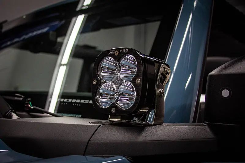 Baja Designs A-Pillar Xl80 Combo Led Kit With Toggle Switch For 2021-2025 Bronco 2