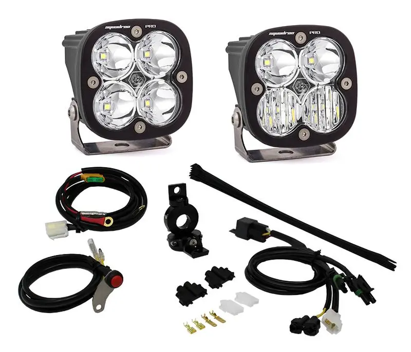 Baja Designs Adventure Bike Universal Squadron Combo Led Lighting Kit 7/8" Mount 1