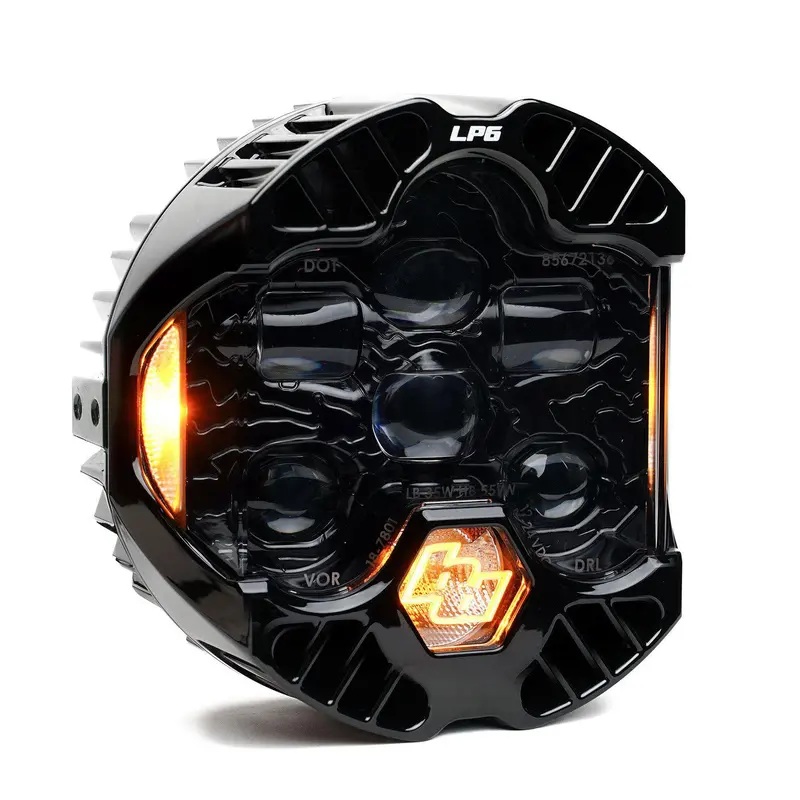 Baja Designs Dot Lp6 Amber 5000K Led Headlight Replacement Pod - Universal 1