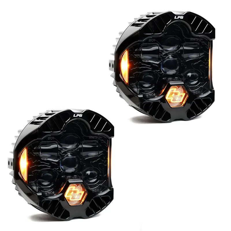 Baja Designs Dot Lp6 Amber Drl 5000K Led Headlight Replacement Pair Universal 1