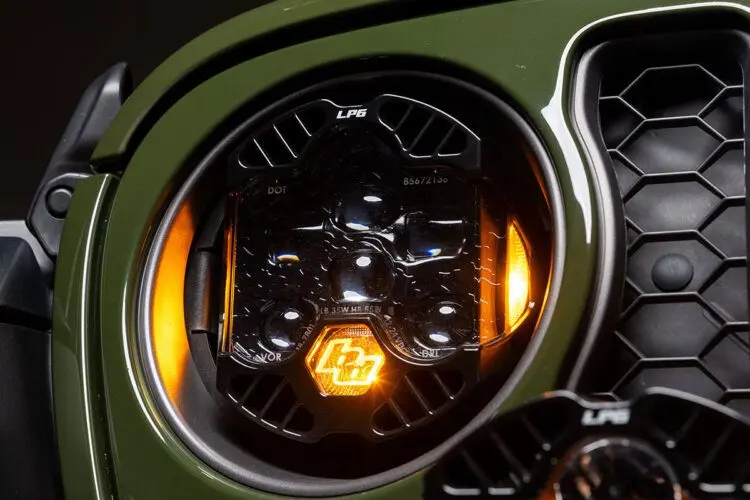 Baja Designs Dot Lp6 Headlights Kit Amber Drl For 18–25 Jeep Wrangler Jl/ Gladiator Jt With Factory Led Headlights 2