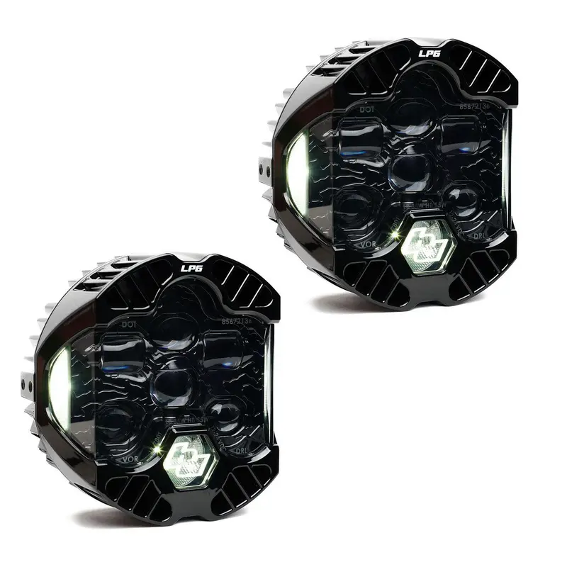 Baja Designs Dot Lp6 White Drl 5000K Led Headlight Replacement Pair Universal 1