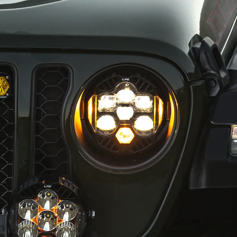 Baja Designs Dot Lp6 White Drl 5000K Led Headlight Replacement Pair Universal 2