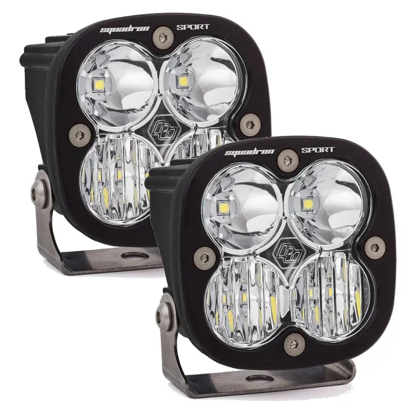 Baja Designs Double Squadron Sport Headlight Kit For 2019-2021 Honda Sxs Talon 1000 2