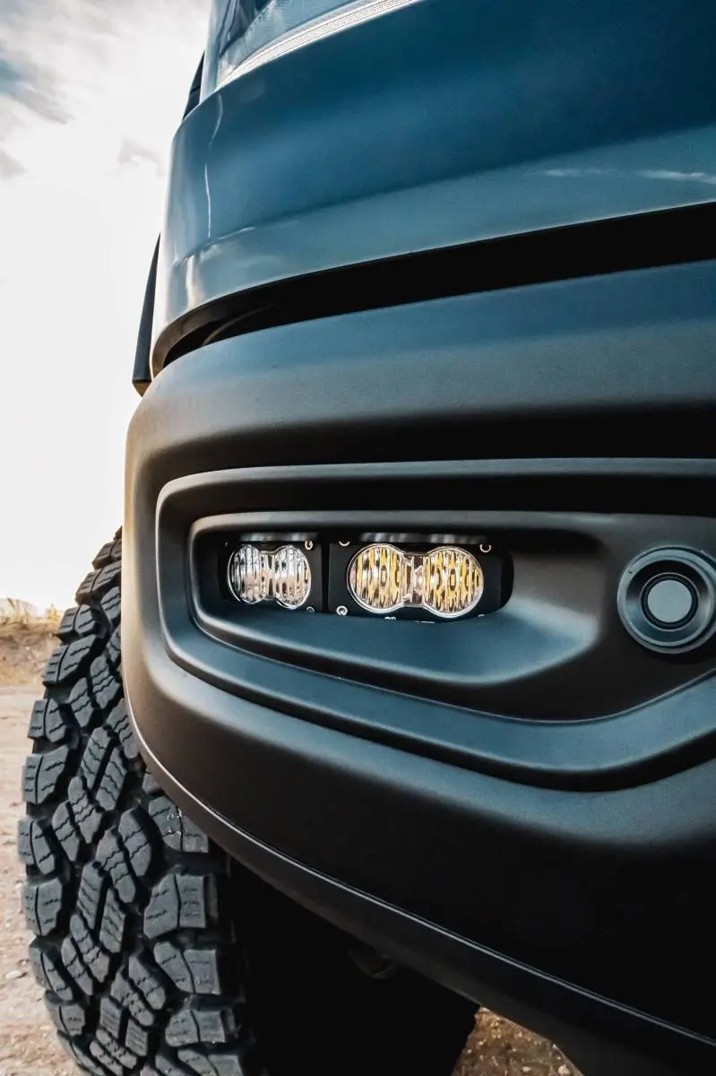 Baja Designs Dual S2 Fog Light Pocket Kit For 2019-2024 Ram 1500 2