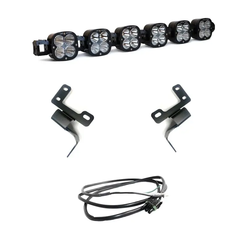 Baja Designs Light Bar Kit  For 2021-2026 Ford Bronco W/ Plastic Bumper & Upfitters 1