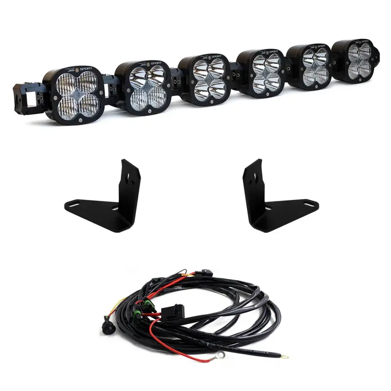 Baja Designs Light Bar Kit W/ Toggle For 2021-2026 Ford Bronco With Steel Bumper 1