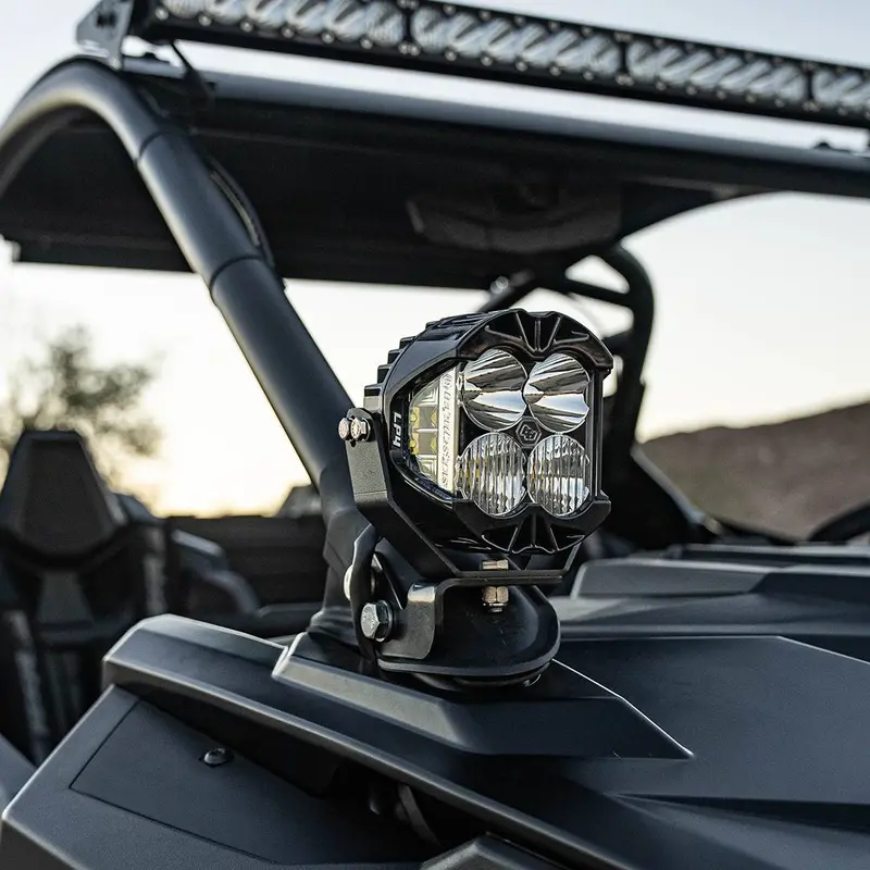 Baja Designs Lp4 A-Pillar Kit- Clear - Driving/Combo For 2020-2025 Polaris Rzr Pro / 2022-2024 Rzr Turbo R 1