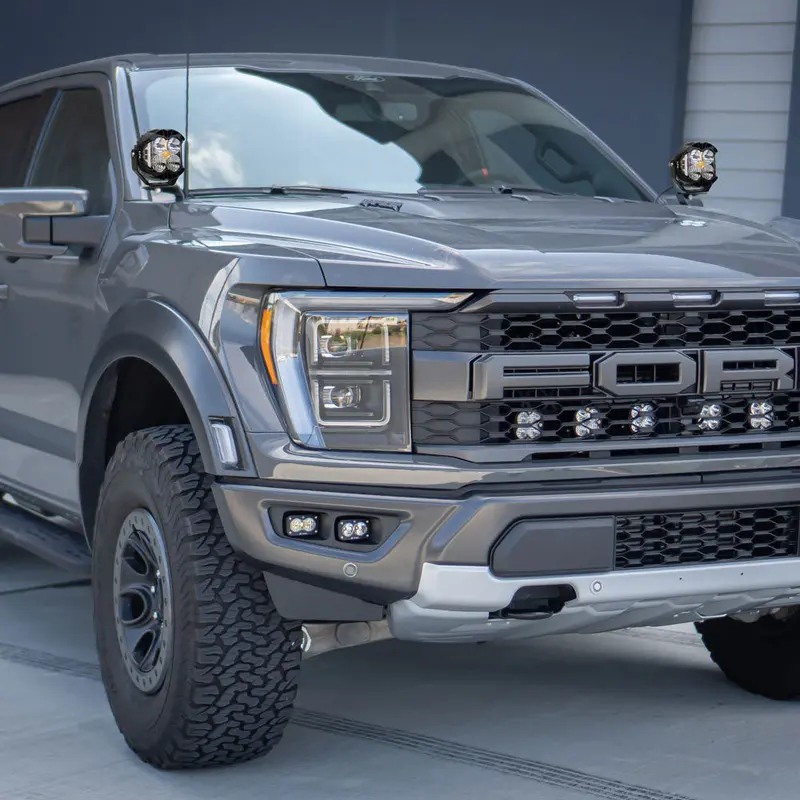 Baja Designs Lp4 Clear Driving/Combo A-Pillar Light Kit For 2021-2025 Ford Raptor 2