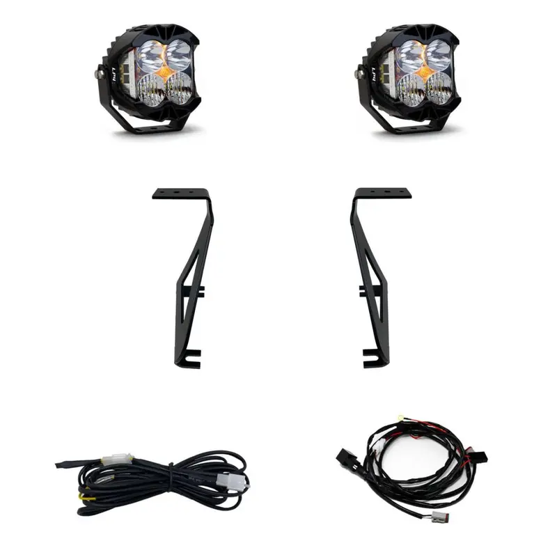 Baja Designs Lp4 Pro A-Pillar Light Kit For 2021-2025 Ford F-150 Raptor 1