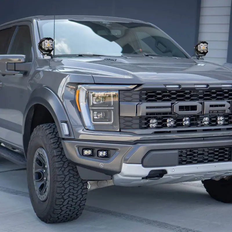 Baja Designs Lp4 Pro A-Pillar Light Kit For 2021-2025 Ford F-150 Raptor 2