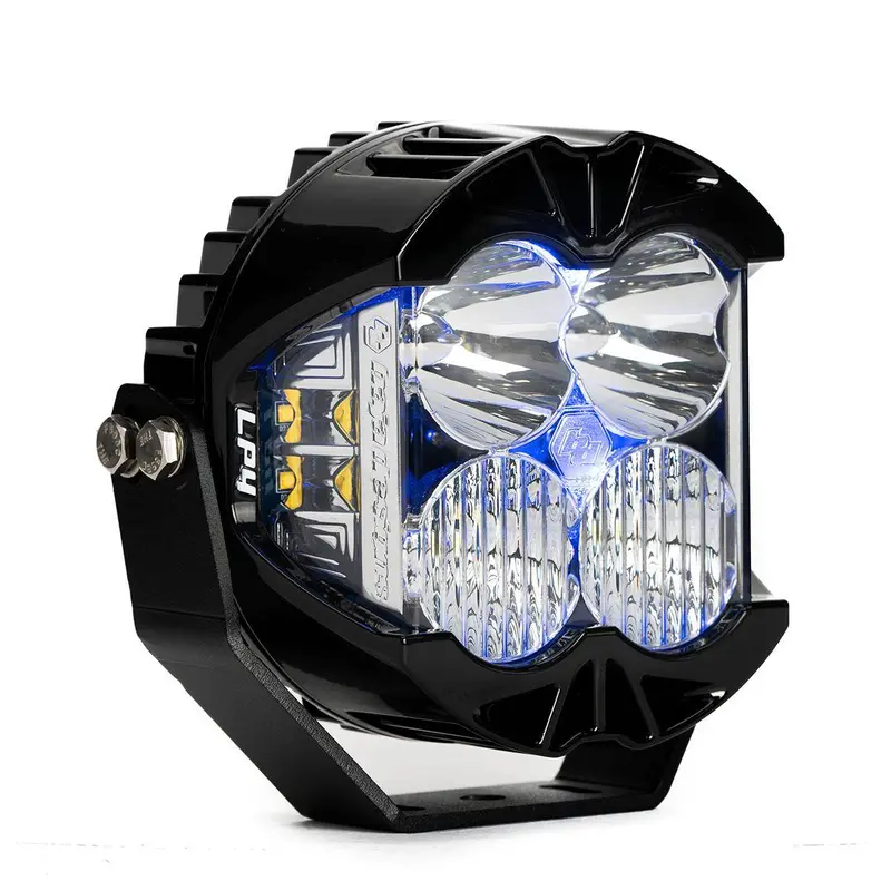 Baja Designs Lp4 Pro Clear Bright Driving/Combo Led Light Pod W/ Blue Backlight 1