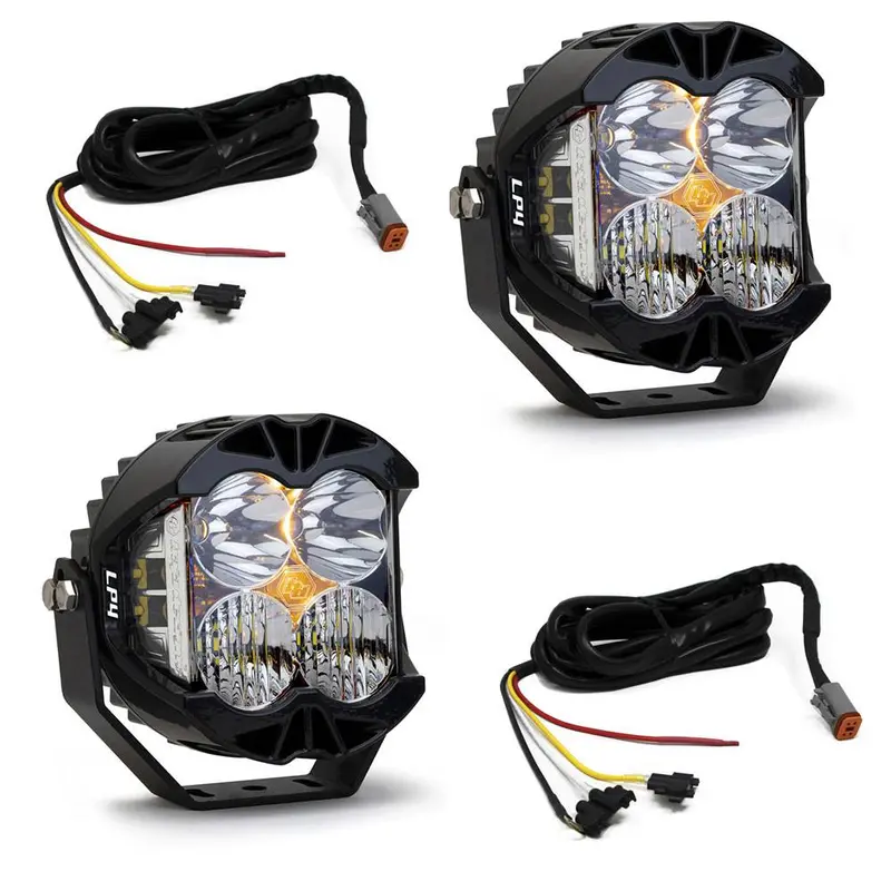 Baja Designs Lp4 Pro Led Bumper Light Kit For 2018-2025 Jeep Wrangler / 2020-2025 Gladiator 1