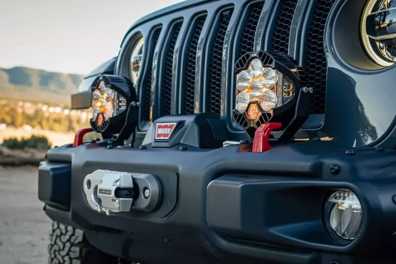 Baja Designs Lp4 Pro Led Bumper Light Kit For 2020-2025 Jeep Gladiator / 2018-2025 Wrangler 2