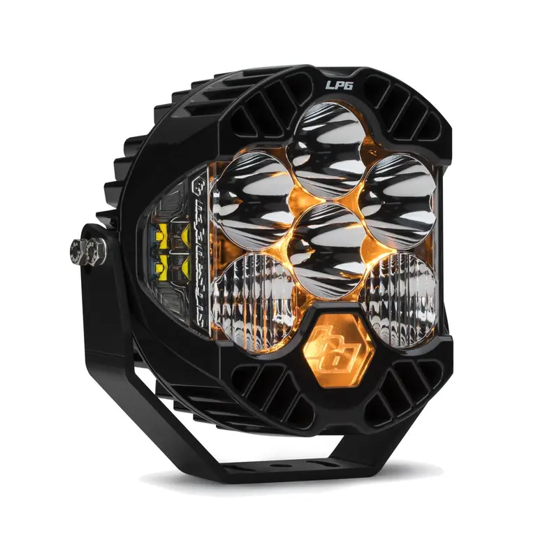 Baja Designs Lp6 Pro Led Clear Driving/Combo Light 8,600 Lumens 1