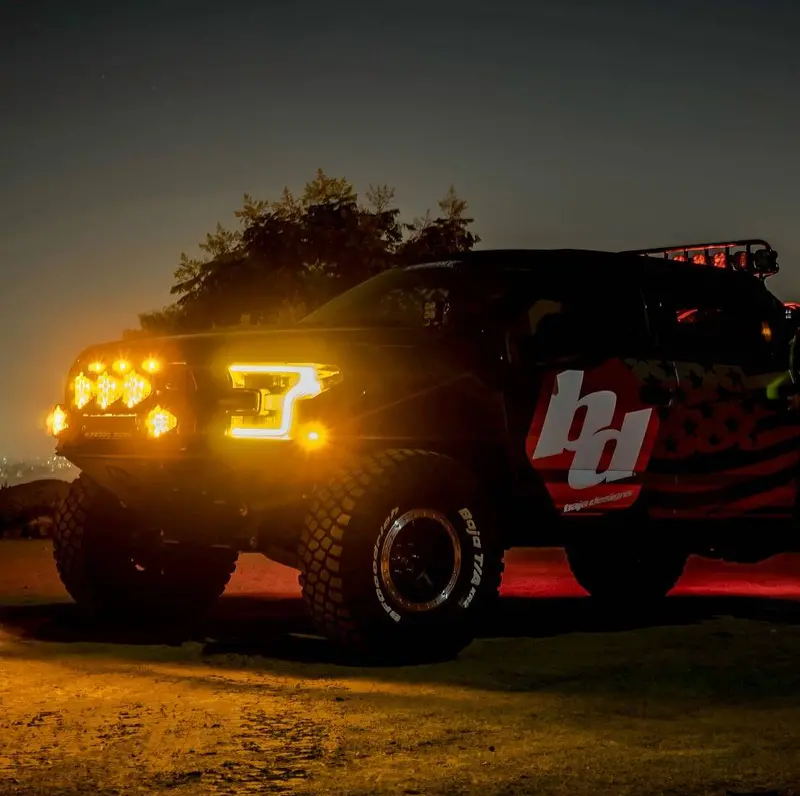 Baja Designs Lp6 Pro Led Clear Driving/Combo Light 8,600 Lumens 2