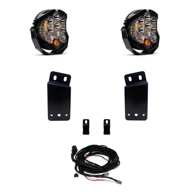 Baja Designs Lp9 Pro Bumper Led Light Kit For 2019-2024 Ram 1500 Rebel/Trx 1