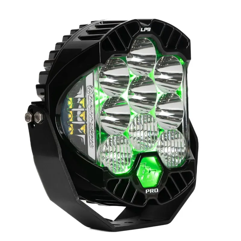 Baja Designs Lp9 Pro Universal Driving/Combo Led Light Pod W/ Green Backlight 1