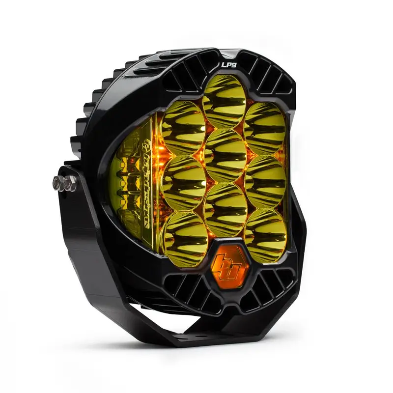 Baja Designs Lp9 Racer Edition Amber Spot Beam 5000K Led Light Pod 11,025 Lumens 1