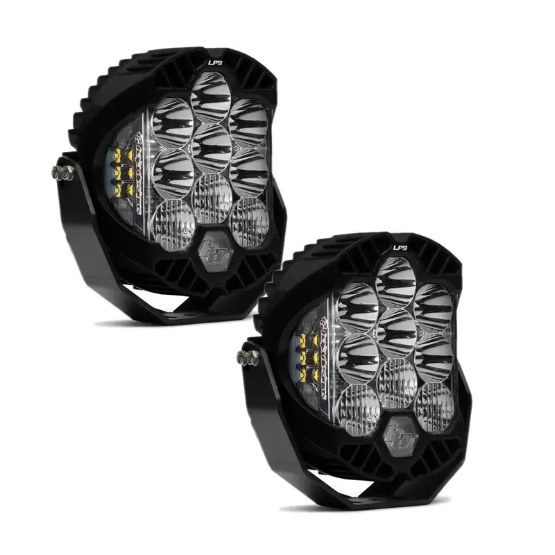 Baja Designs Lp9 Sport Led Clear Driving/Combo Lights/Toggle Harness/Rock Guards 2