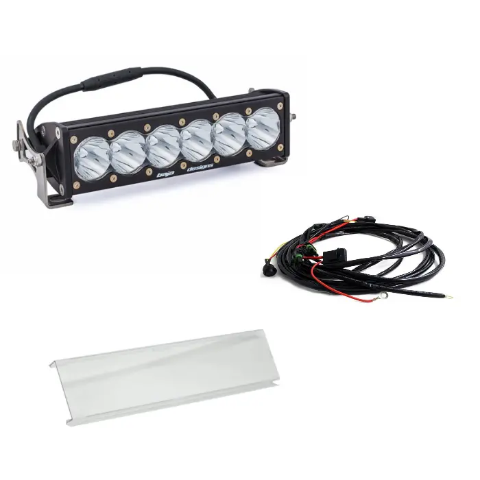 Baja Designs Onx6+ 10 Inch Universal Clear Spot Beam Light Bar Kit 1