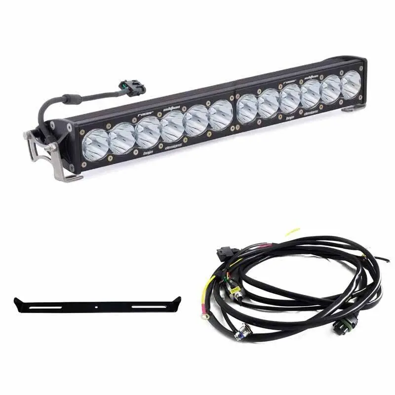 Baja Designs Onx6 20" Racer High Speed Spot Led Light Bar Mount & Harness Kit 1