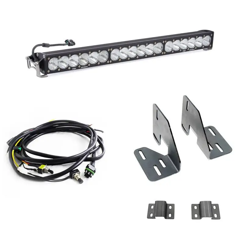 Baja Designs Onx6+ 30" Grille Light Bar Kit For 18-19 Gmc Sierra 2500Hd/3500Hd 1