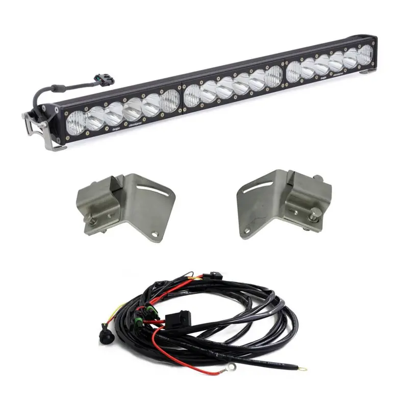 Baja Designs Onx6+ 30" Grille Light Bar Kit For 2017 Chevy Silverado 2500/3500 1